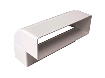 Manrose Vertical 90deg Bend 204 x 60mm