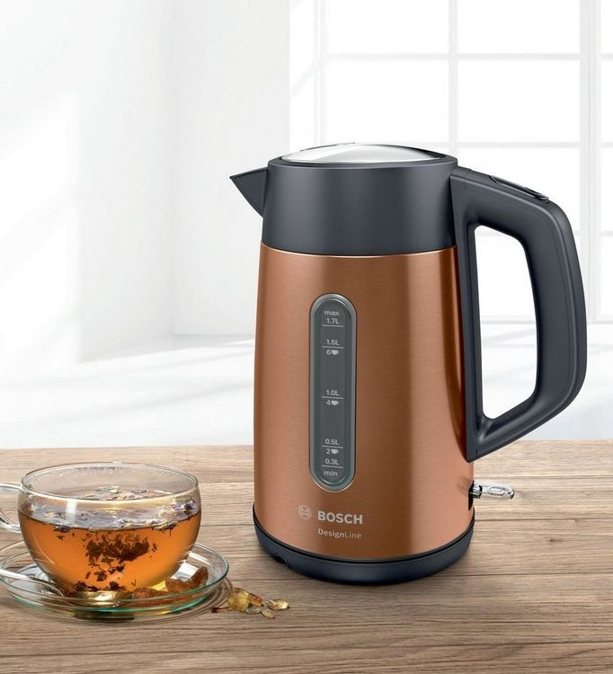 Bosch TWK4P439GB Jug Kettle - Copper