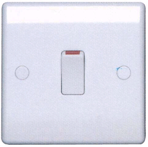 BG 20a Double Pole Switch 