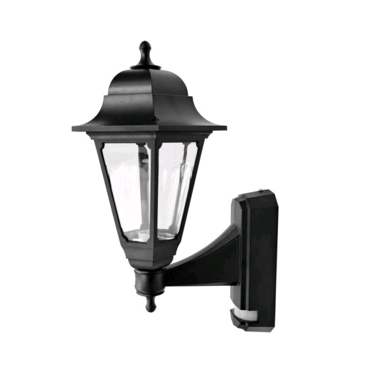 ASD Coach Lantern Black With PIR 