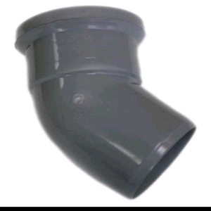 Soil Pipe 80mm Off-Set 135deg Single Socket Grey 