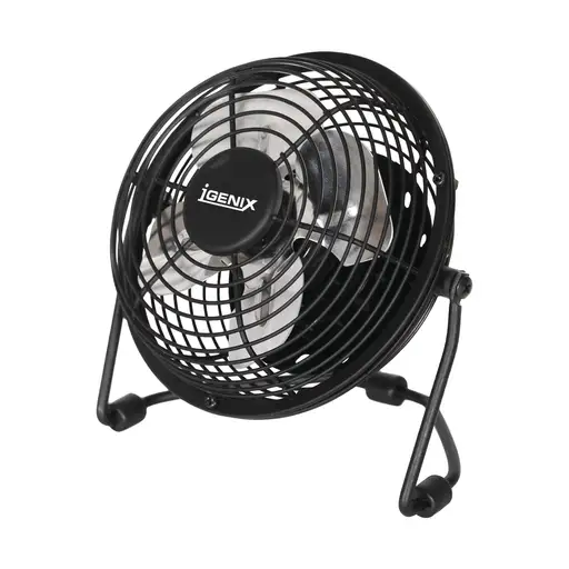 Igenix DF0004 4 Inch USB Desk Fan Black