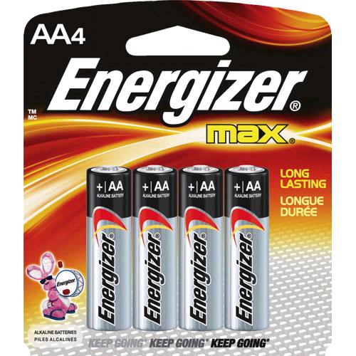 Energizer AA Battery 4 + 1 Pack 