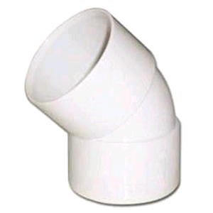 FloPlast Wastepipe Obtuse Bend 50mm Solvent Weld