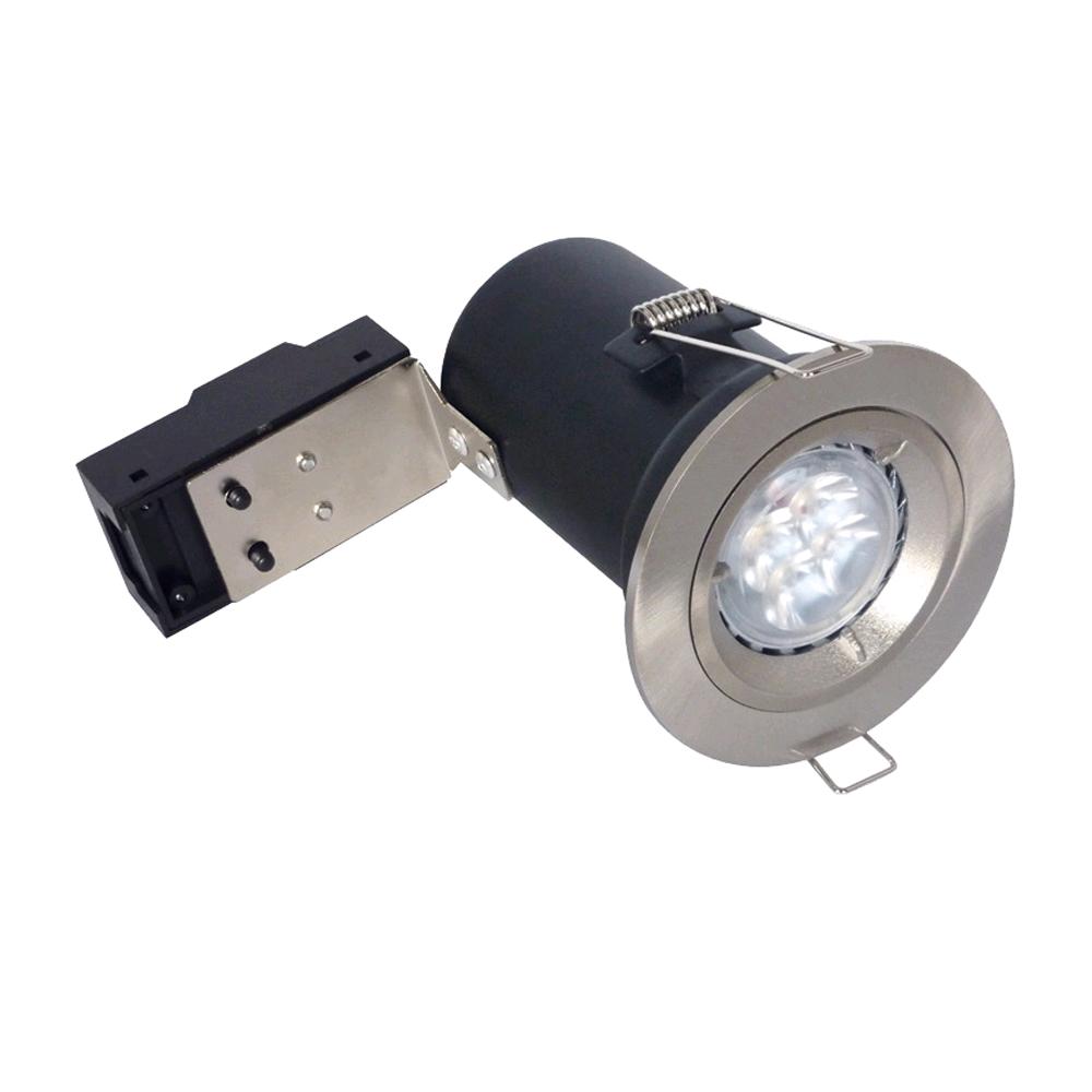 Bell 12V/240V Satin Chrome Downlight