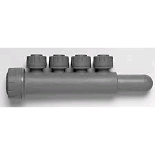 Polypipe PolyPlumb Single Sided Manifold 22x10 4port Skt/Spigot