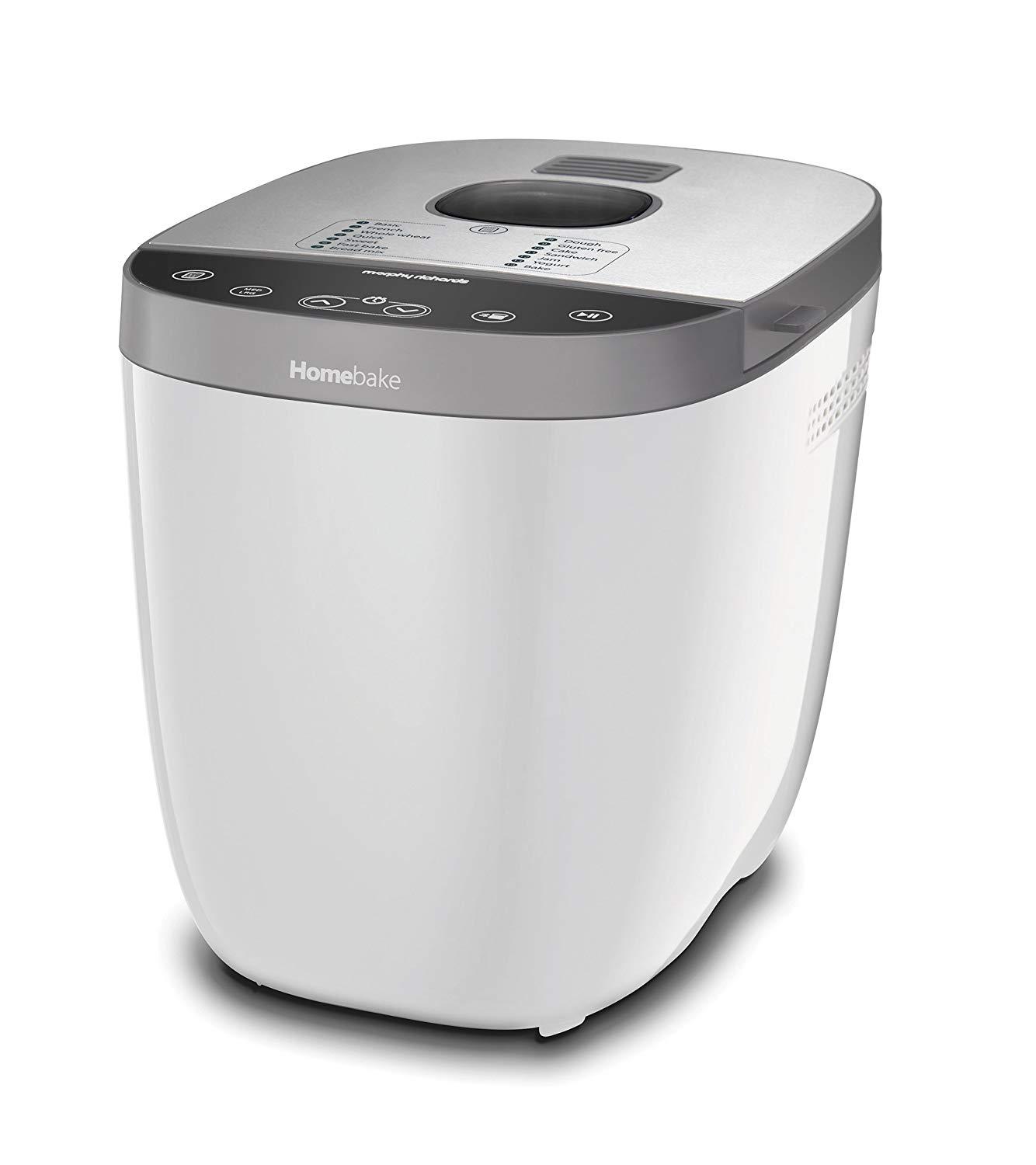 Morphy Richards 502001RKW Homebake Breadmaker White 