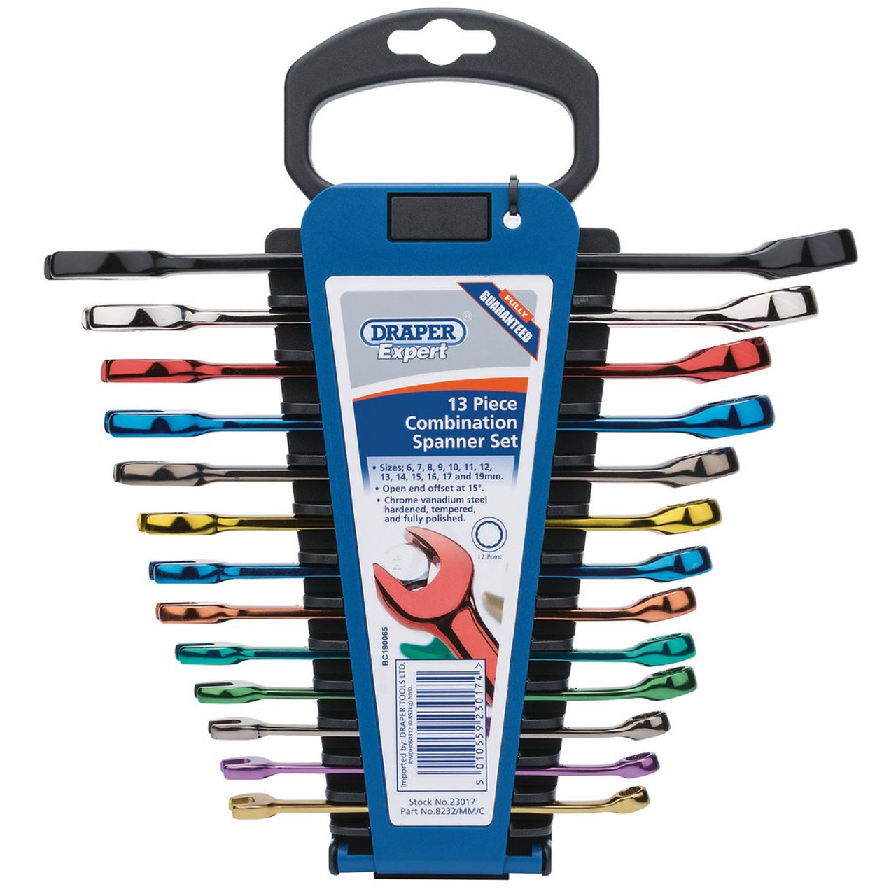 Draper 13pc Combination Metric Spanner Set 