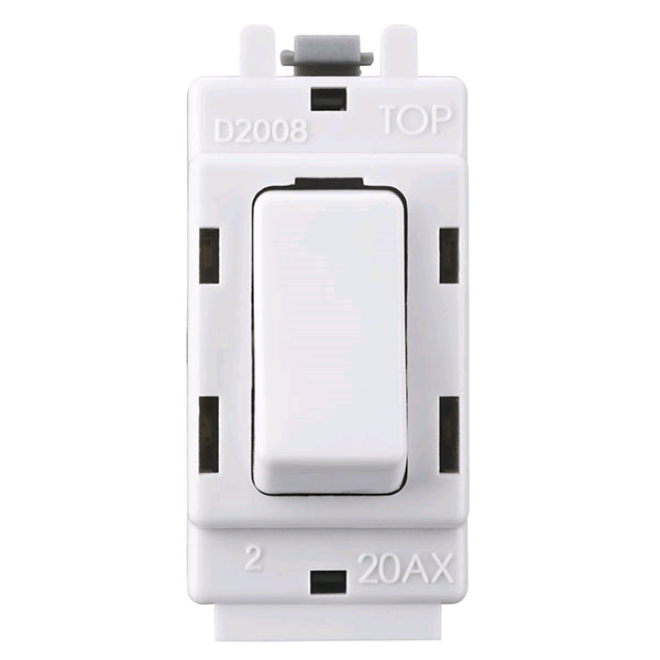 BG Grid Switch 2 Pole 20a