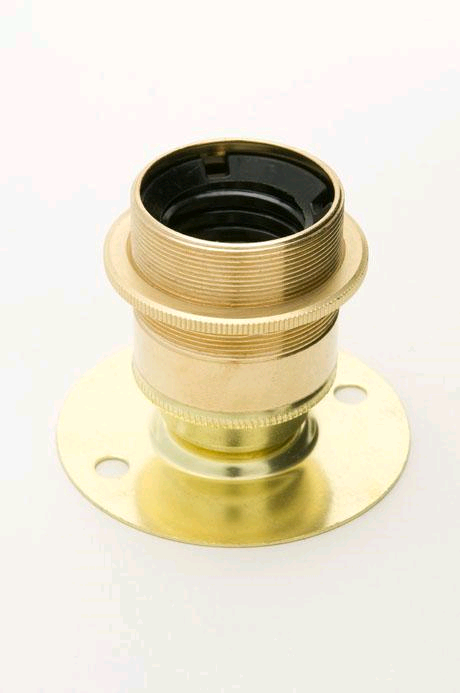 Jeani Brass Batten Type ES Lamp Holder