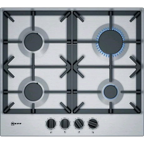 Neff Gas Hob 60cm Stainless Steel (LPG jets included)
