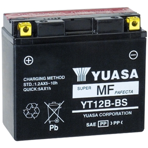 Yuasa Motorcycle Battery 12V 10Ah  YT12B-BS 