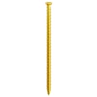 Forgefix M/P Screw 4 x 25mm (Pack) Zinc Yellow Passivated 