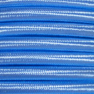 Cable 3 Core Over Braided Round 0.75mm Sky Blue