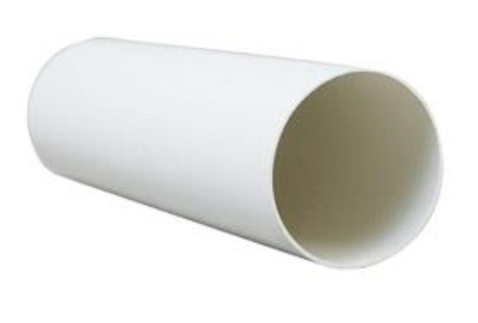 Envirovent Pipe Round Rigid Ducting 125mm x 2mtr 