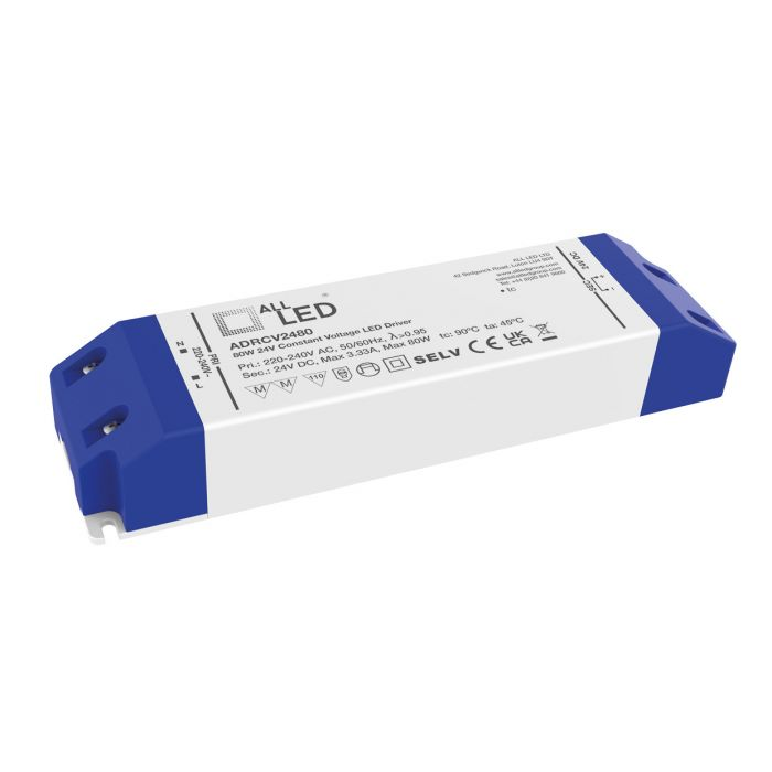 All LED 24V 80W Constant Voltage LED Driver