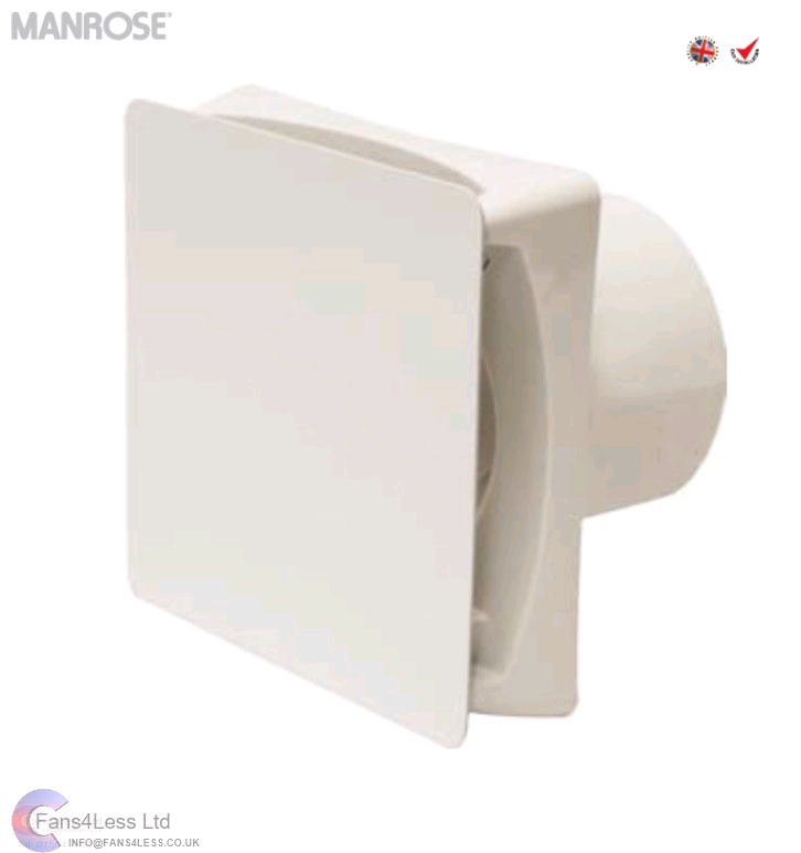 Manrose Continuum Axial Timer Fan