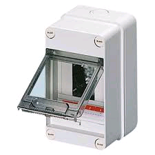 Gewiss 4 Module IP55 Enclosure