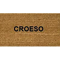 Dandy Kentwell PVC Backed Coir Message Indoor/Outdoor Mats 60 x 40cm Croeso 