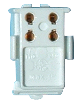 2D 4Pin Lampholder Snap-in