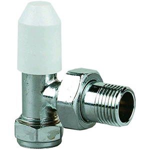 Radiator Valve 10mm Angled 