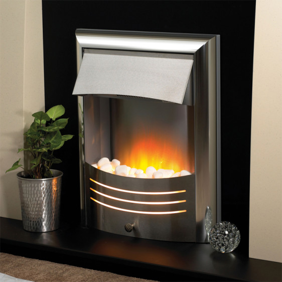 Flamerite Mariner Chrome  2Kw 2 heat settings