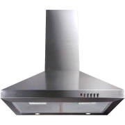 CDA 60cm Extractor Hood Stainless Steel 360ltr Extraction Rate 3speed Twin Fan Motor 58 d/b 