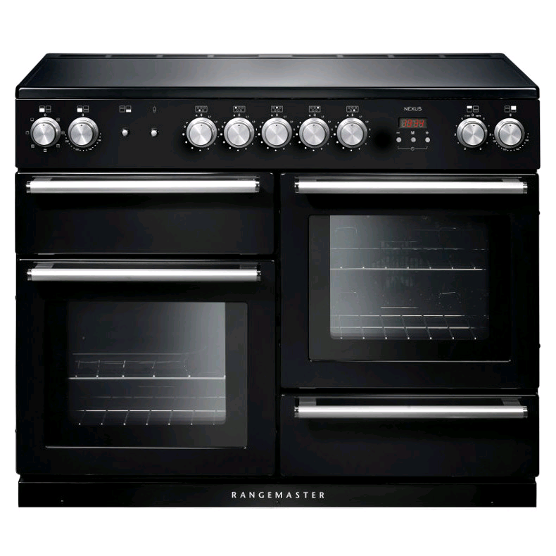 Rangemaster 104830 Nexus 110 IND BLACK CHROME Induction 110cm