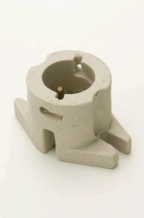 Jeani Porcelain/Ceramic Batten Type BC Lampholder