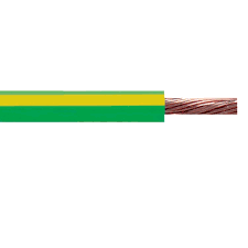 Cable 16mm 1Core Green/Yellow Earth PVC (per mtr)