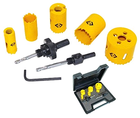 CK Hole Saw Electricians kit (9 piece Set)