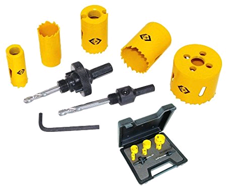 CK Hole Saw Electricians Kit (9 piece Set)