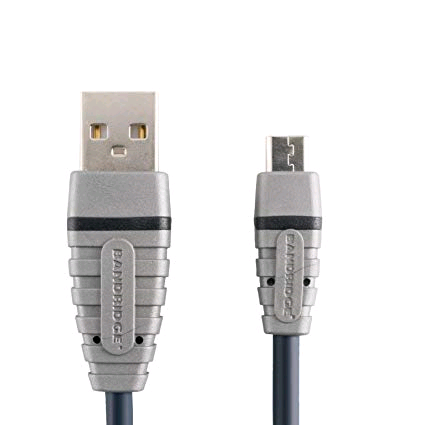 Bandridge USB to Micro USB Cable 1mtr