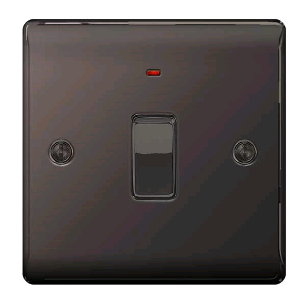 BG 20a DP Switch & Neon Black Nickel 