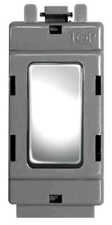 BG Two Way Grid Switch Chrome