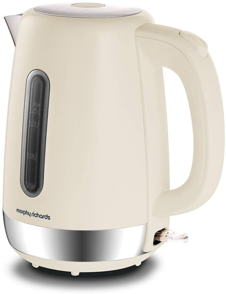 Morphy Richards 102784 Equip Jug Kettle 3kW 1.7ltr in Cream