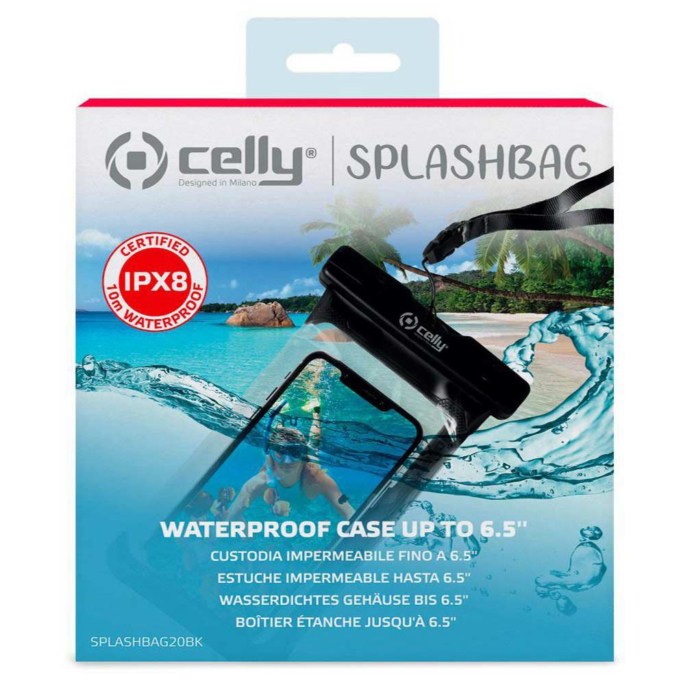 CELLY 20BK Splashbag 6.5 inch Black