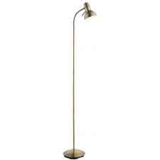 Endon Amalfi Task Floor Antique Brass