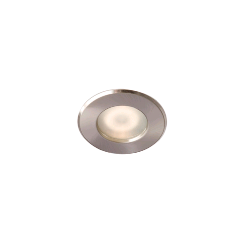 Robus Brushed Chrome IP65 12V Shower Downlight Kit 