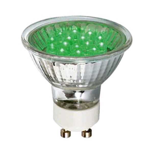 Deltech 1.5w Green LED GU10