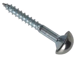Forgefix Mirror Screw Zinc Plated 1 1/2
