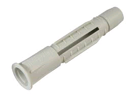 Forgefix Universal Fixing Plug - Ribbed M6 x 40mm (Pack) 