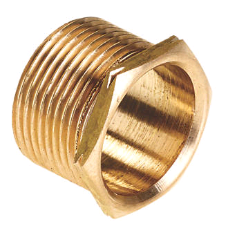 Male Brass Bush Short 32mm
