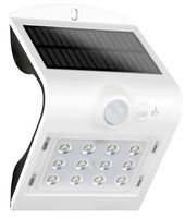 BG Solar Guardian PIR/Photocell Wall Light White