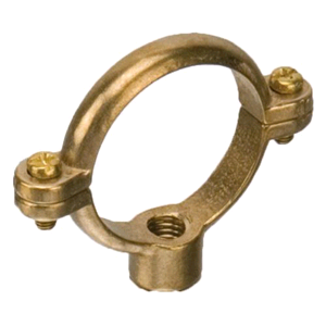Brass Single Ring Pipe Clip 15mm Munsen 