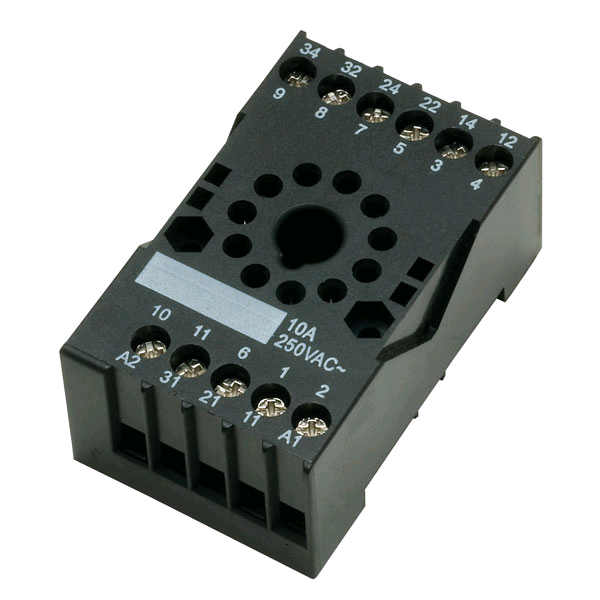 CED Plug-In Relay Base 11Pin Din Mounting Surface 