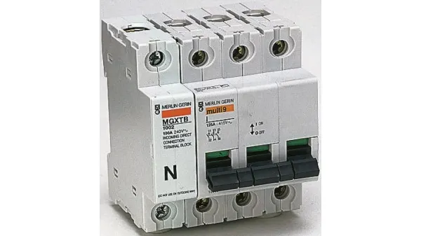 Merlin Gerin Main Switch 125A TPN 