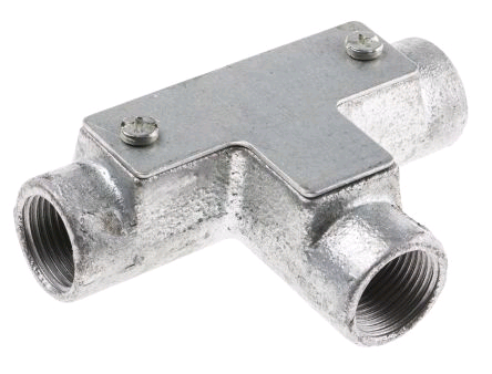 Galvanized Inspection Tee 20mm