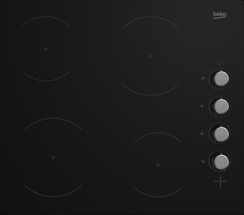 Beko CIHYV21B Built In Ceramic Hob Manual Control 