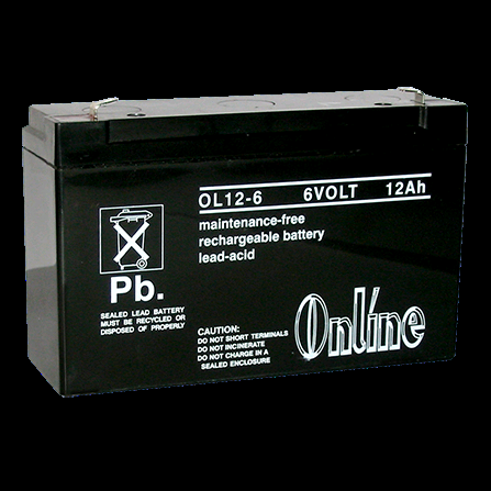 Battery Rechargeable 6V 12AH LY11-039-24 